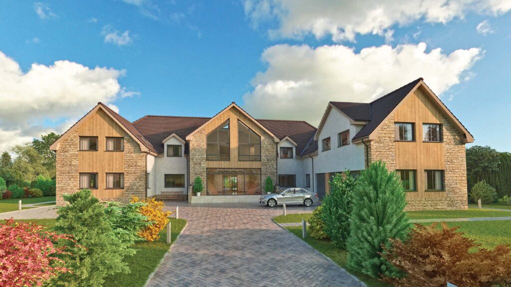 Bridge of Allan — contextual setting within the landscape
